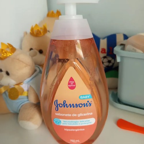 Sabonete Líquido Glicerina Da Cabeça Aos Pés Johnson's Baby, 400ml