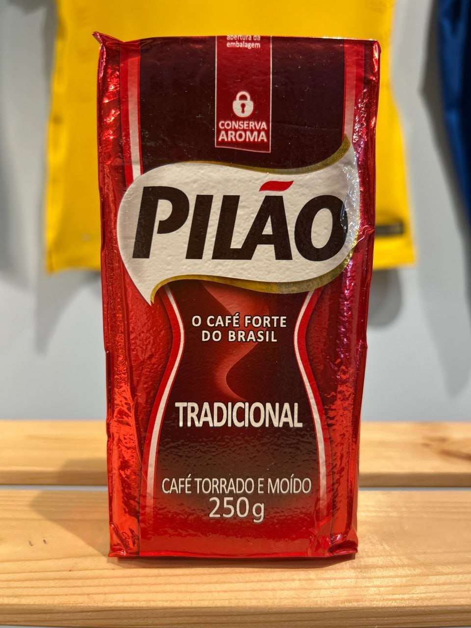 Café Pilão Torrado e Moído Tradicional Vácuo 250 gramas