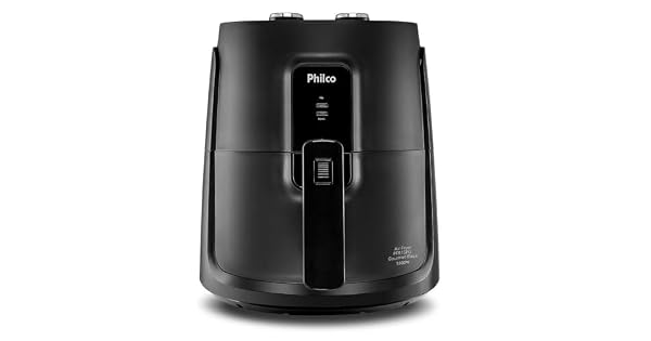 Fritadeira Elétrica sem óleo/Air Fryer Philco PFR15PG Preto 4,3L com Timer : Amazon.com.br: Cozinha