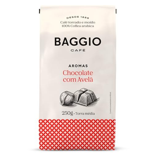 Baggio Café Café Torrado e Moído Aroma de Chocolate com Avelã 250g