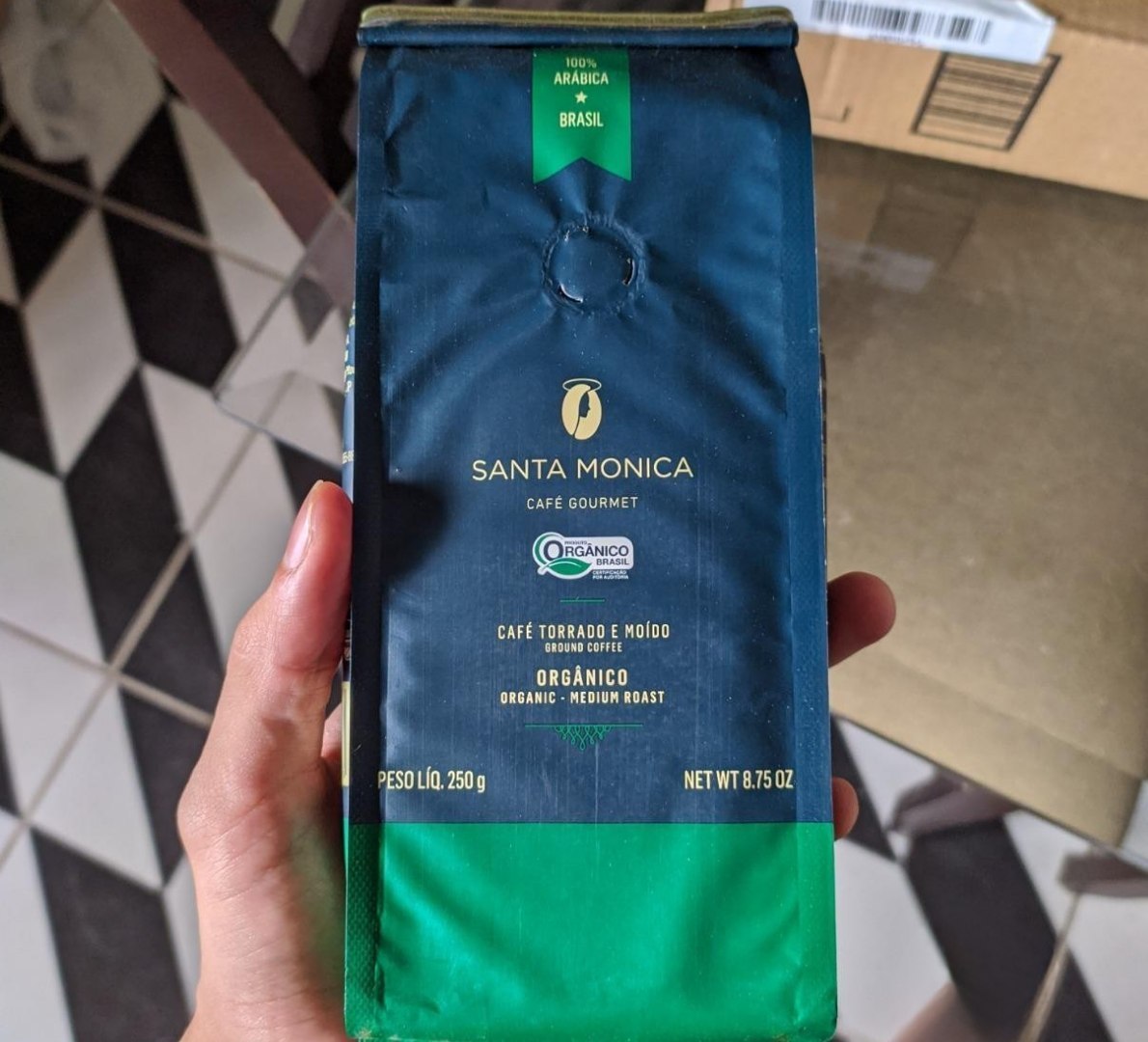 Café Santa Mônica Orgânico Moído 250g