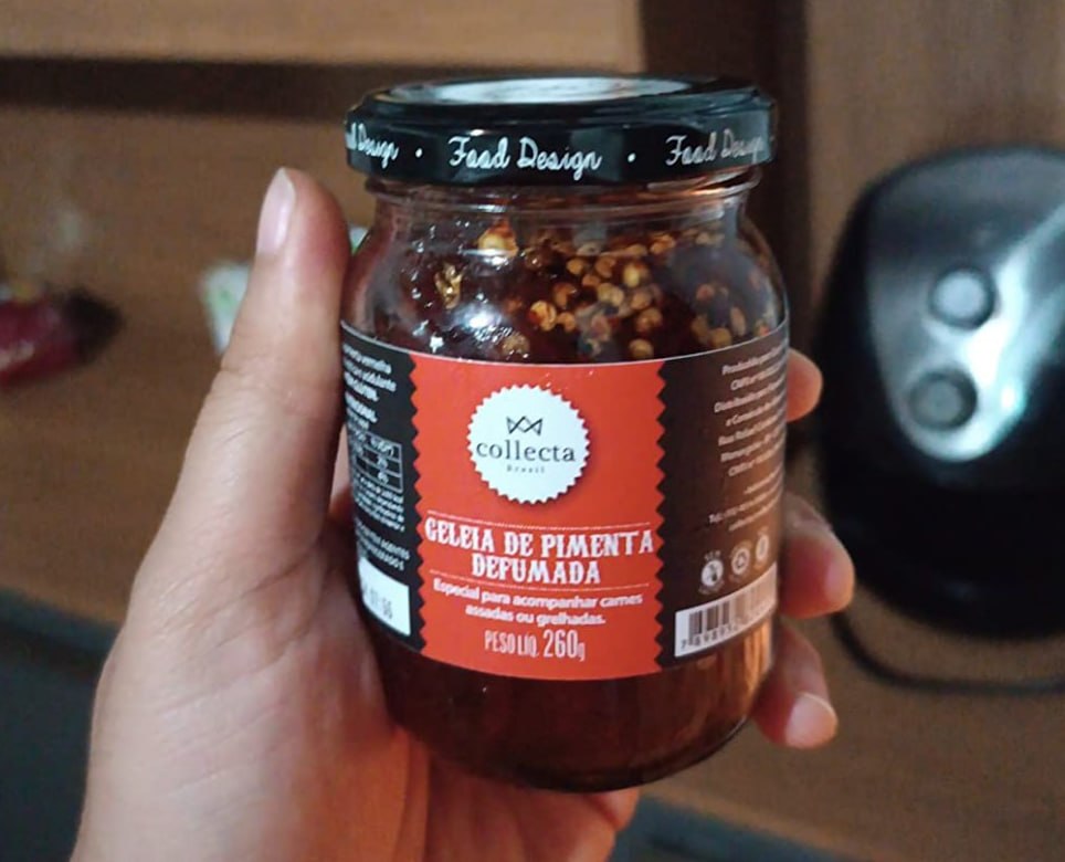 Geleia de Pimenta Vermelha defumada Collecta 260g