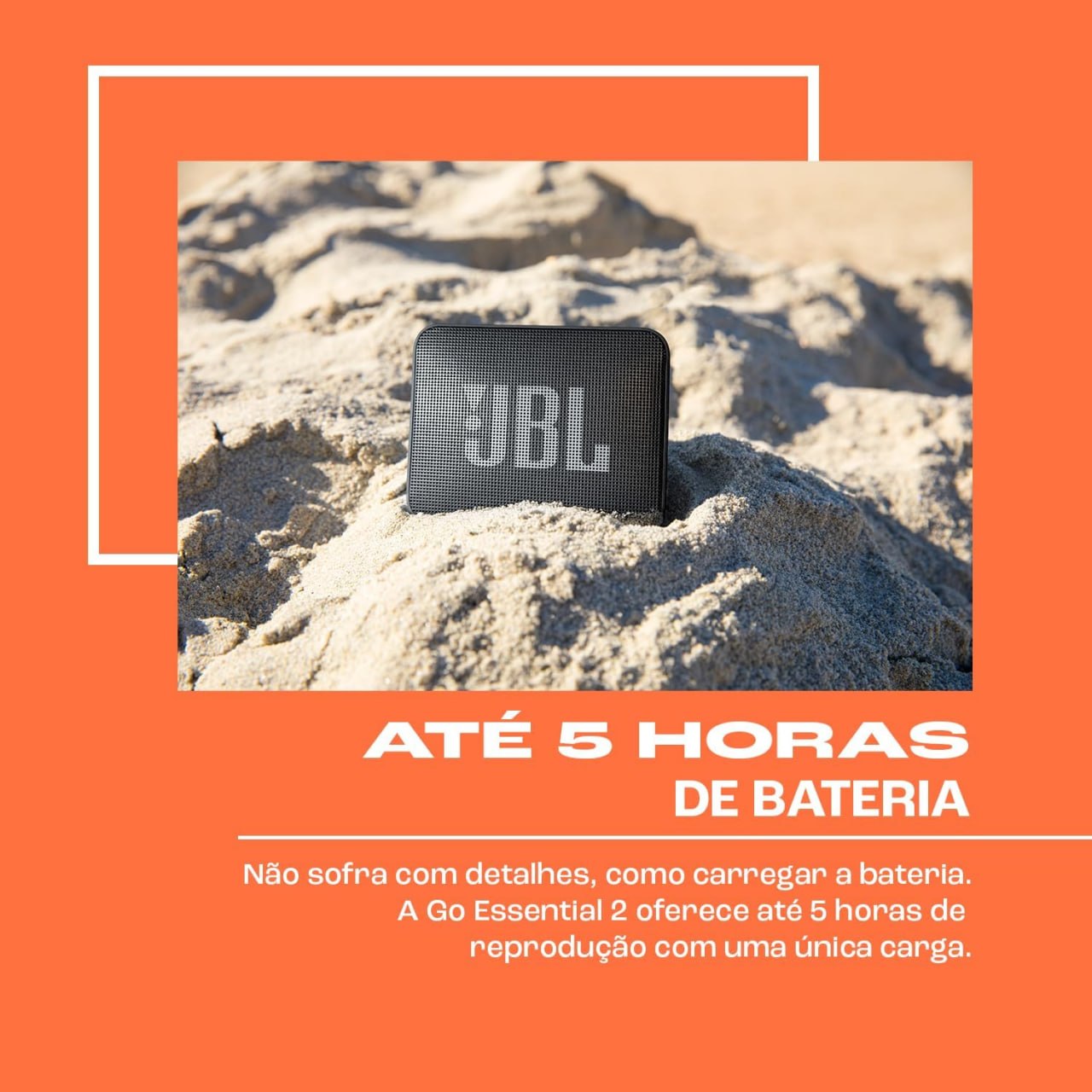 JBL Go Essential 2 Caixa de Som Bluetooth Portátil