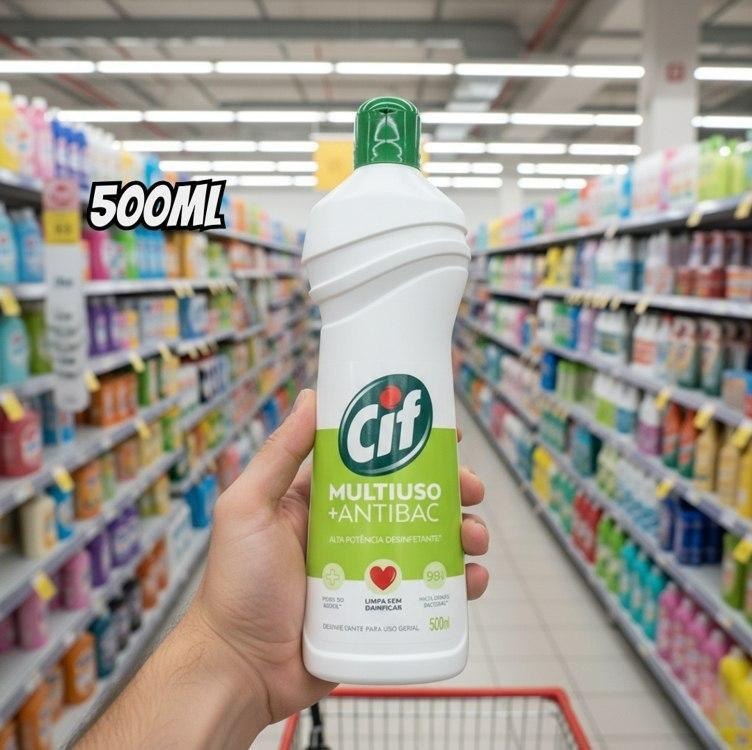 Cif Multiuso - Limpador +Antibac Squeeze 500ml