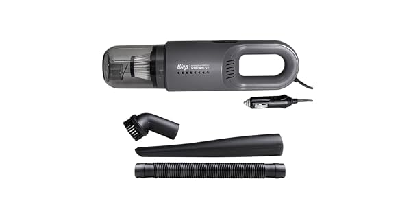 WAP Aspirador de Pó Automotivo Car Portátil, 420ml, com Recipiente Removível e Filtro Lavável, 180W (12VDC)