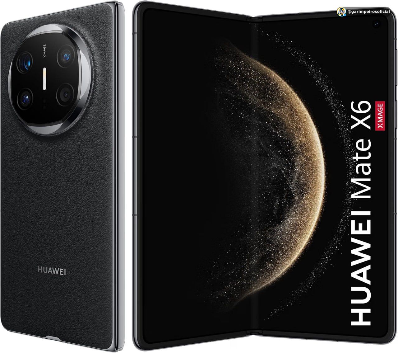 Smartphone, HUAWEI Mate X6, 12GB+512GB, Ultrafino e Durável, Câmera Ultra Chroma, Inovador Multitarefas, Tela HUAWEI X-True, Preto | Amazon.com.br