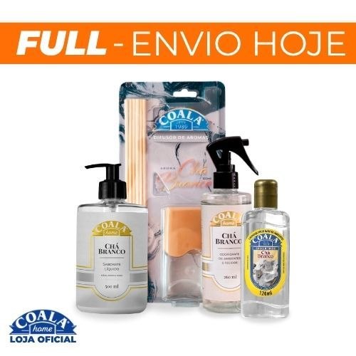 Kit coala Home Chá Branco 4 Itens