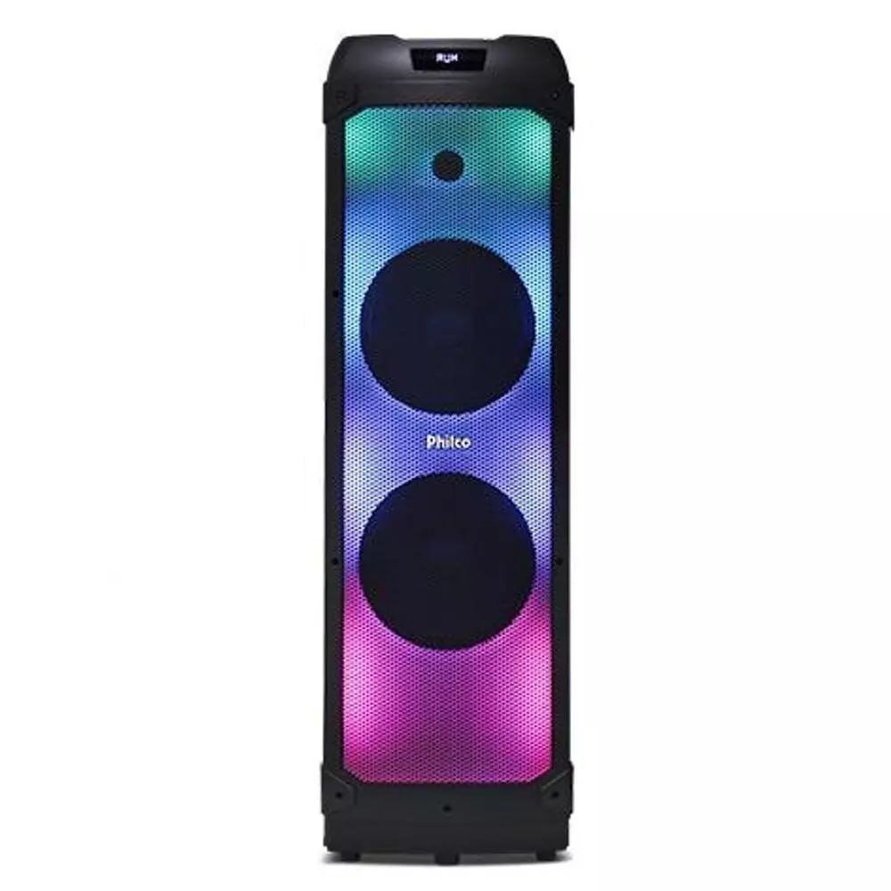 Caixa de Som Philco Extreme 2400W 2x Woofer PCX22000 - Bivolt