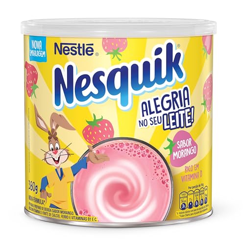 Nesquik Em Pó, Morango, 380G