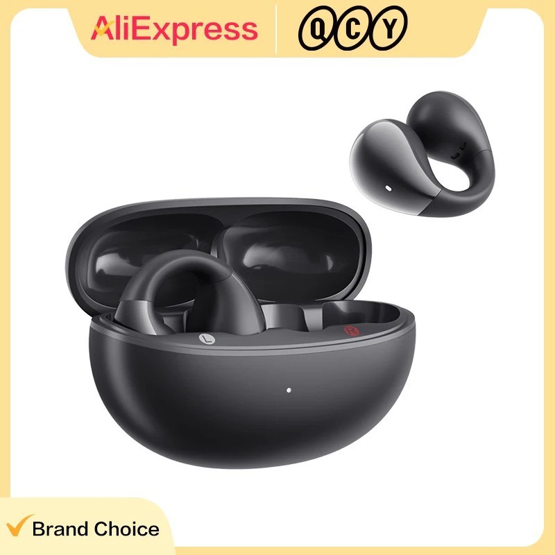 Fone De Ouvido Qcy Crossky C30, Bluetooth 5.4, Conforto Leve, Ajuste Estável, 25 Horas De Reprodução