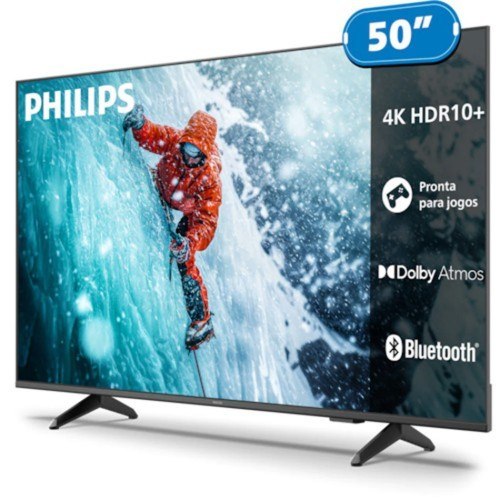 Smart TV Philips 50 Polegadas 4K UHD Titan OS