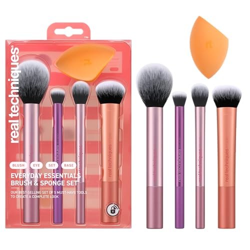 Kit Everyday Essentials, REAL TECHNIQUES (5 peças)