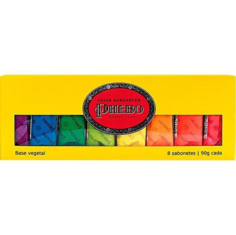 Kit Sabonete, PHEBO, Amarelo, 720g : Amazon.com.br: Beleza