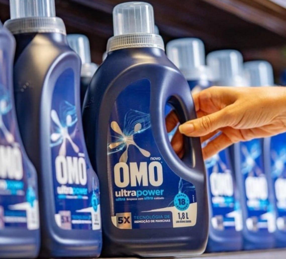 OMO Lava-Roupas Líquido Ultra Power Frasco 1,8L : Amazon.com.br: Saúde e Bem-Estar