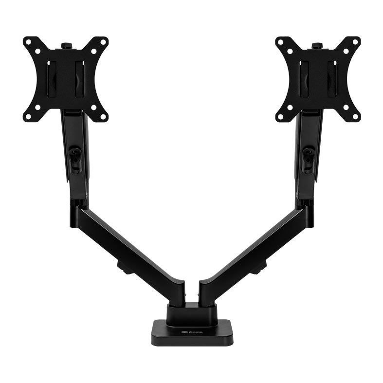 Suporte Articulado Para 2 Monitores 13 a 32 Pistão a Gás Zinnia Nimbo 210 Branco