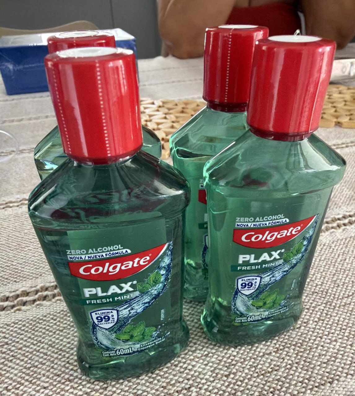 Colgate Plax Fresh Mint Enxaguante Bucal, 60ml