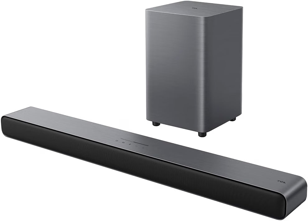 Soundbar TCL com Subwoofer sem fio Bluetooth 2.1 Canais HDMI ARC S55H : Amazon.com.br: Eletrônicos