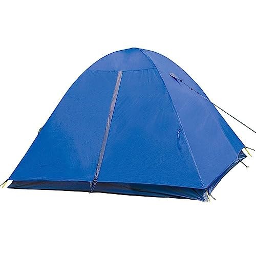 NAUTIKA, Barraca portátil para acampamento leve Modelo Fox com capacidade para 2 pessoas. Coluna d’água de 1.800mm. Modelo Iglu com sobrete…