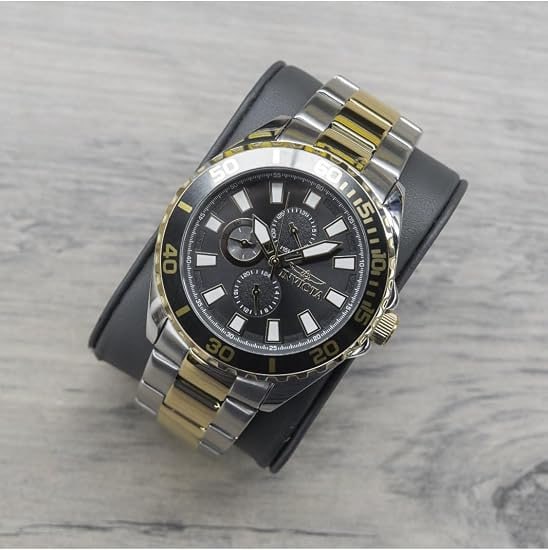 Invicta Pro Diver Edelstahl Herren Quarzuhrwerk - 46 mm