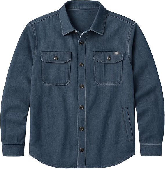Field & Stream Jaqueta masculina Epoch de sarja leve, Jeans, XGG