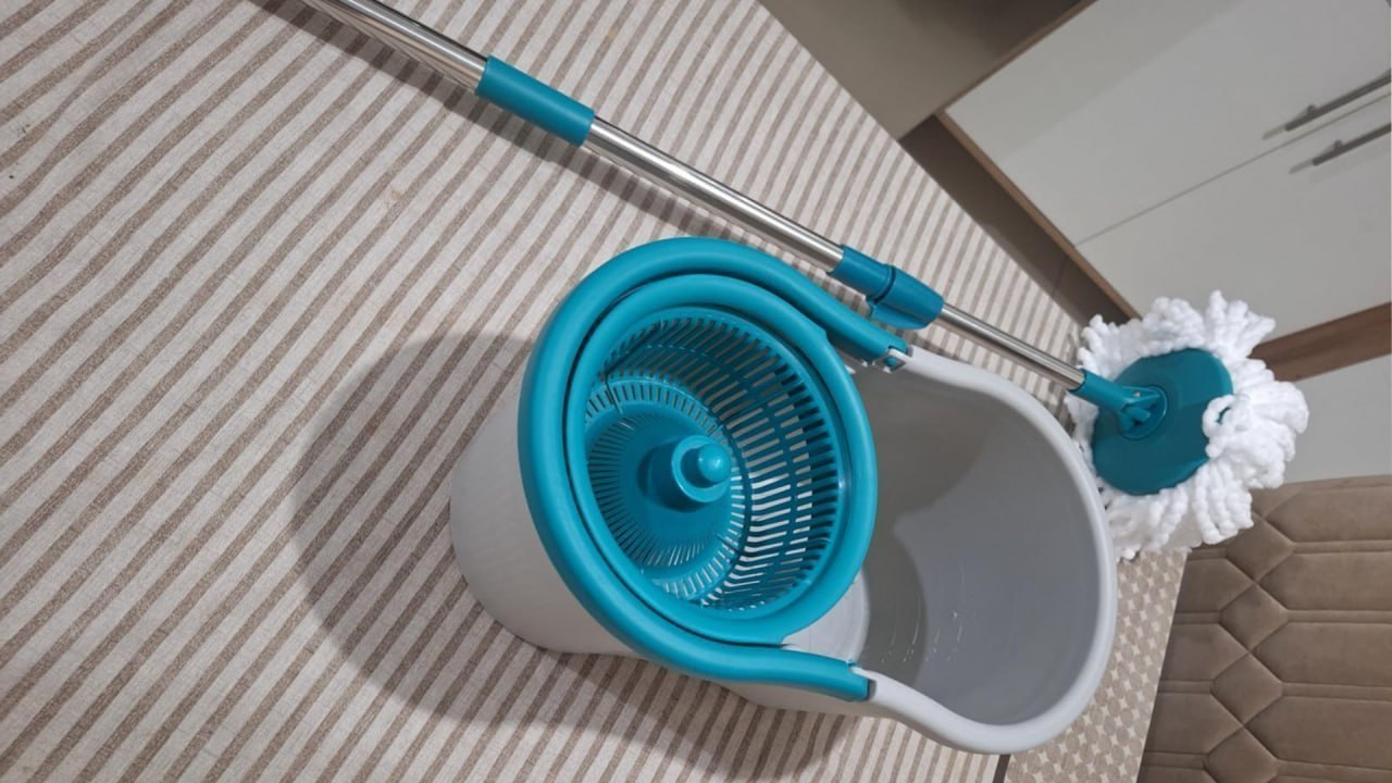 Flash Limp Mop FIT Giratório com 2 Refis + Balde 8L