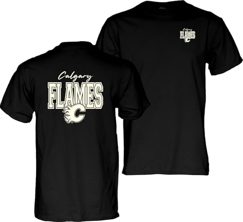 Blue 84 Camiseta oficialmente licenciada pela NHL Pop Echo preta