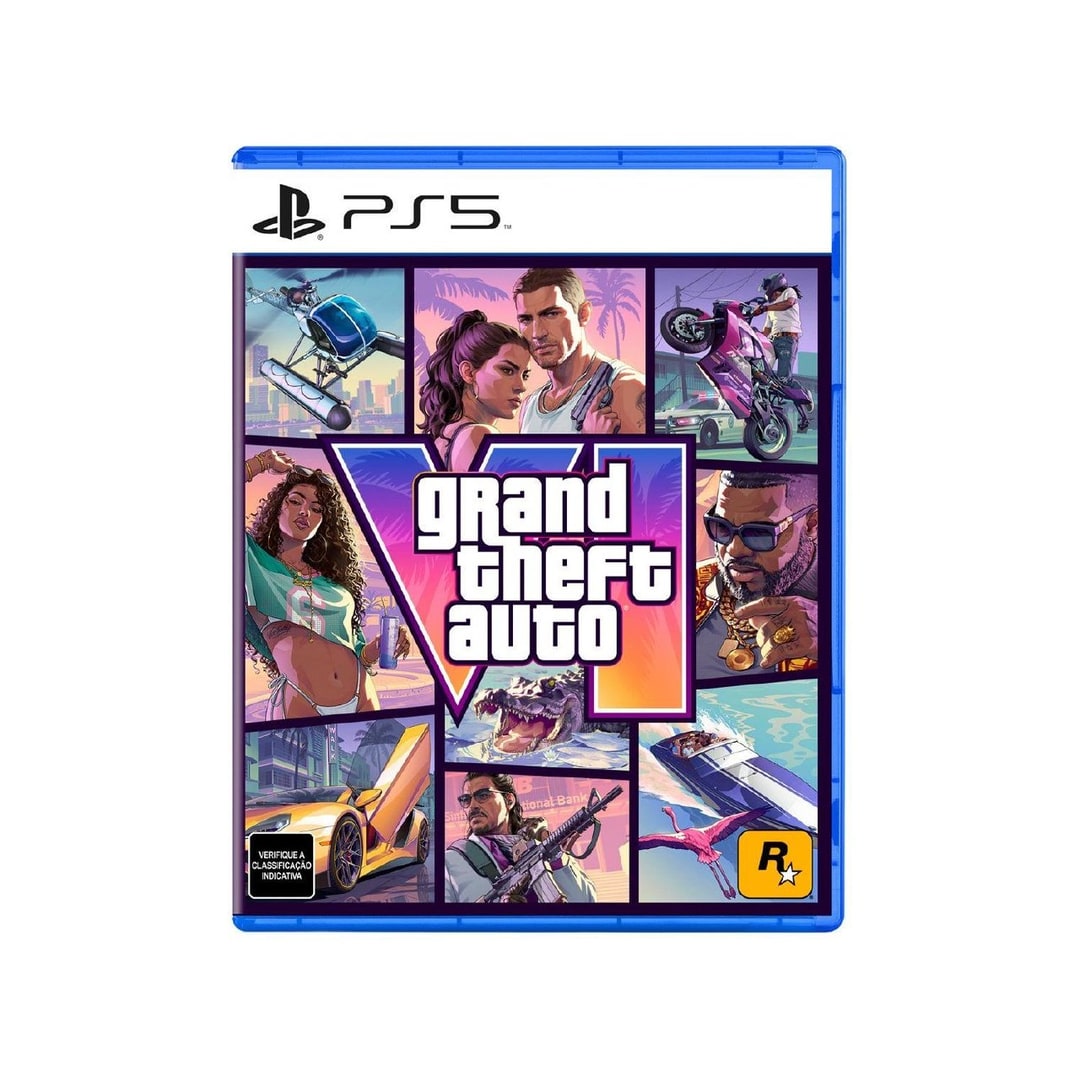 Jogo Grand Theft Auto Gta Vi 6, Ps5