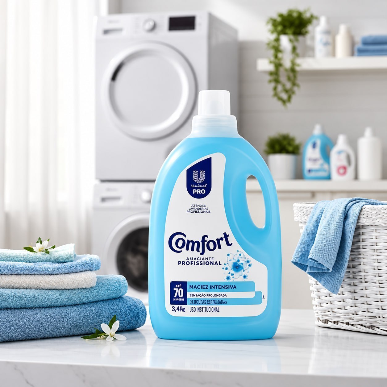 Amaciante Comfort Lavanderia Profissional Maciez Intensa 5L