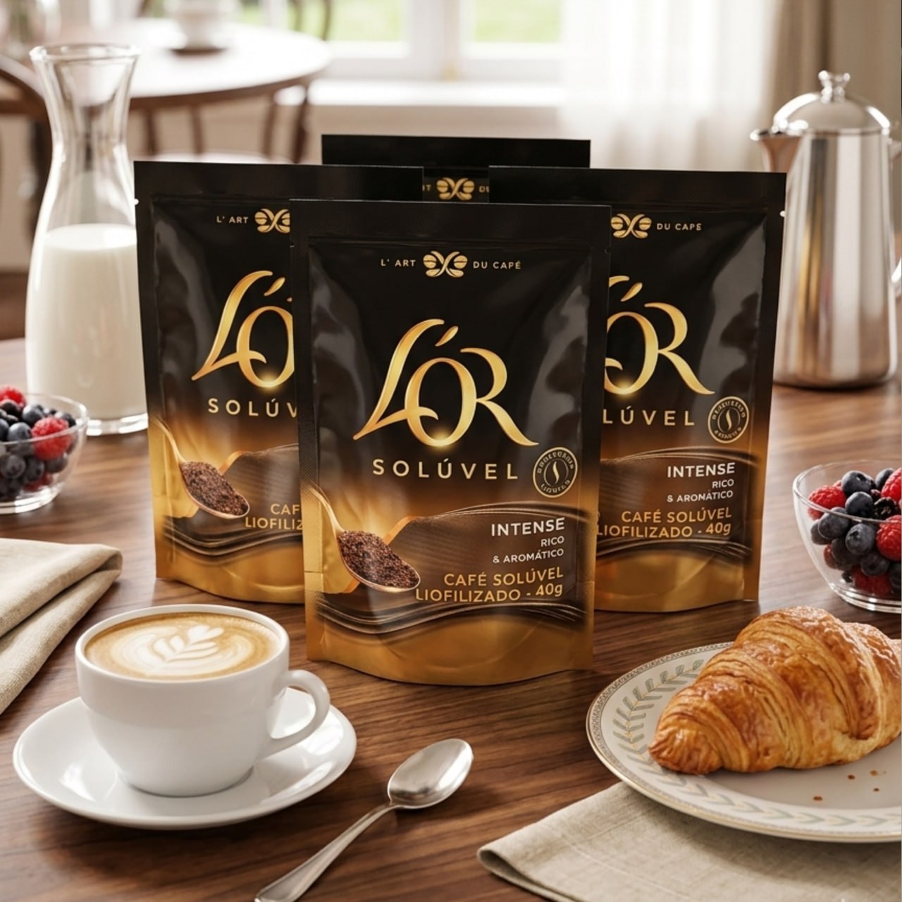 L'OR Café Solúvel Intense Stand Up Pouch 40G