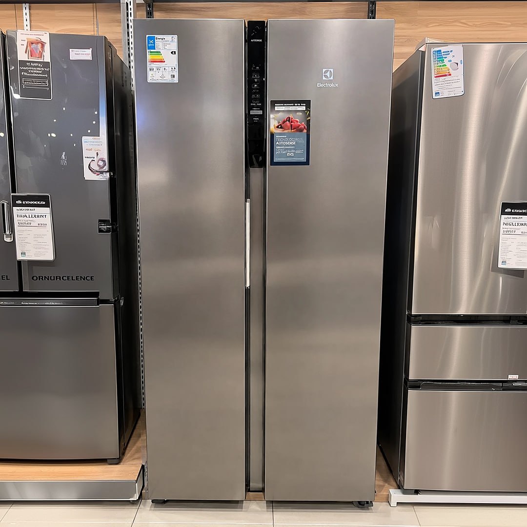 Geladeira Electrolux Side by Side Efficient com Tecnologia Autosense 435L (IS4S) 127V : Amazon.com.br: Cozinha