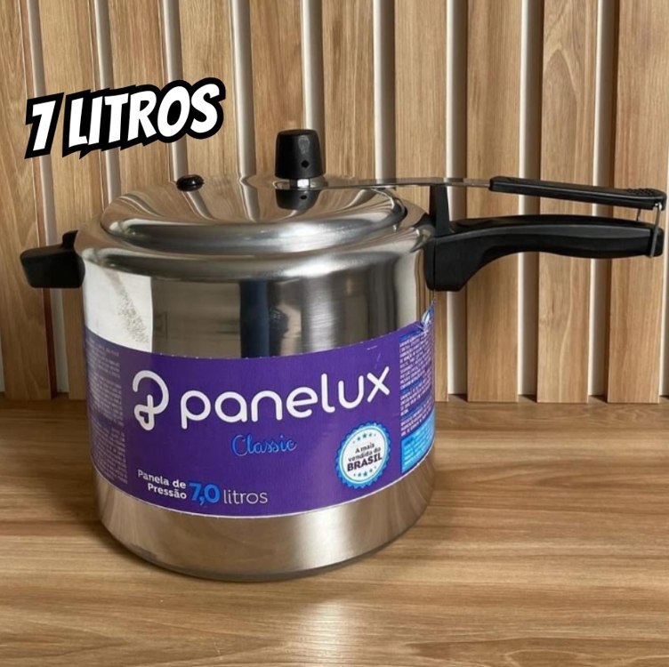 Panelux Panela de Pressão 7,0l Classic Polida
