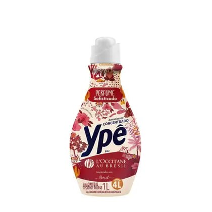 3x Amaciante Concentrado Ypê LOccitane au Brésil 1 Litro
