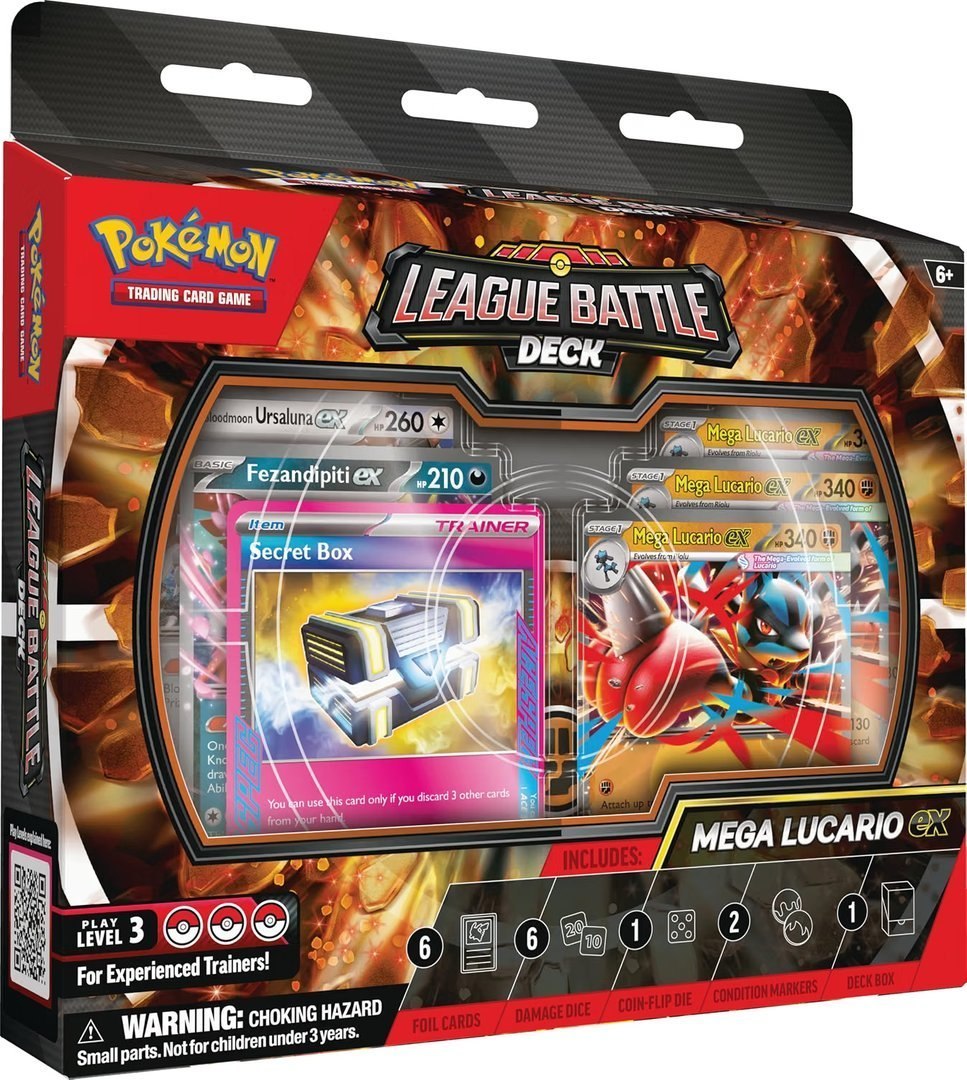 Pokémon TCG: Coleção Mega Greninja ex do Pokémon - Português, Jogo de Cartas