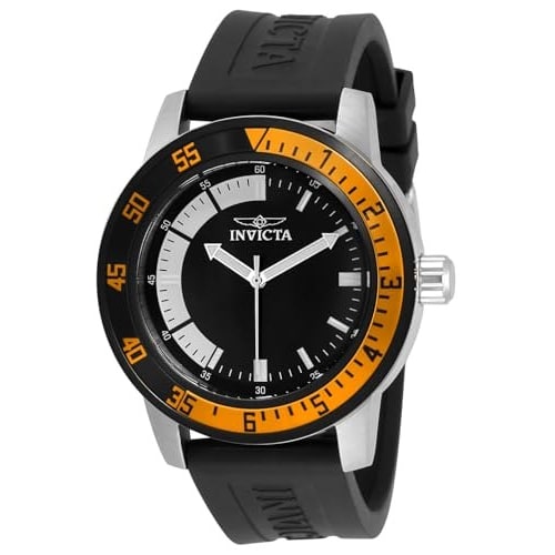 Invicta Relógio masculino de quartzo de silicone especial
