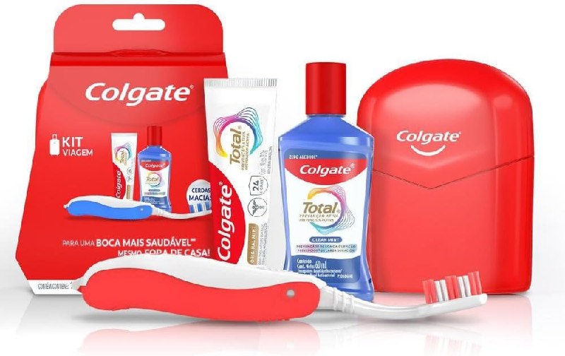 Colgate Kit de Higiene Bucal para Viagem