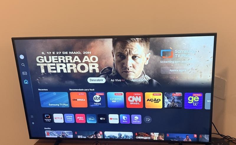 Smart TV 43" Samsung Full HD 43F6000F Tizen Hyper Real 2 HDMI