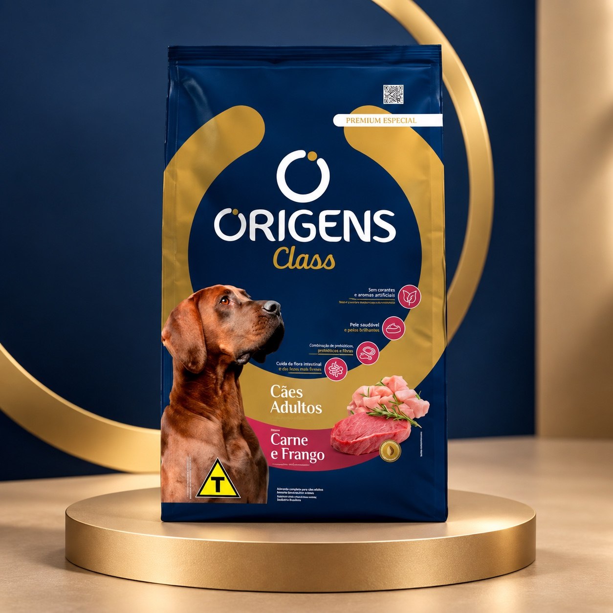 Adimax Ração Origens Class Cães Porte Médio E Grande Carne E Frango 15 Kg