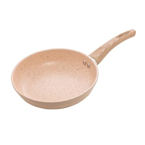 LYOR - Frigideira de Indução em Alumínio com Revestimento Cerâmico Granilite Bege 20cm