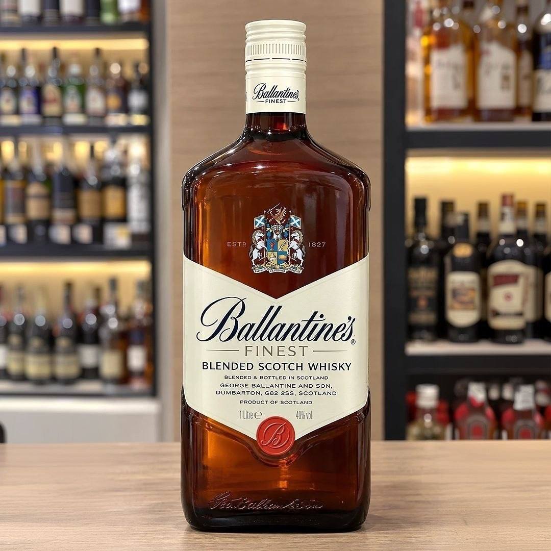 Whisky Ballantine's Finest Blended Escocês - 1 Litro